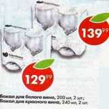 Бокал для белого и красного вина, 200 мл/ 240 мл