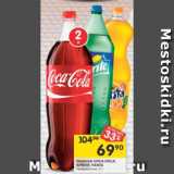 Магазин:Перекрёсток,Скидка:Напитки Coca-Cola / Sprite / Fanta 