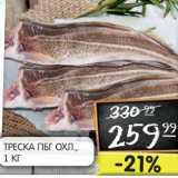 Магазин:Spar,Скидка:ТРЕСКА ПБГ ОХЛ.