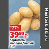 Магазин:Виктория,Скидка:Картофель
молодой/мытый
1 кг