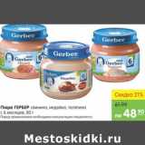 Карусель Акции - Пюре Gerber