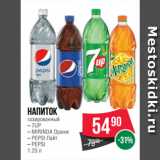 Магазин:Spar,Скидка:Напиток
газированный 7UP/MIRINDA Оранж/PEPSI Лайт/PEPSI