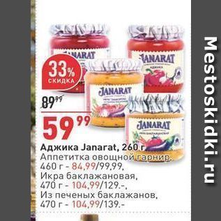 Акция - Аджика Janarat