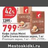 Магазин:Окей,Скидка:Кофе Julius Meinl Caffe