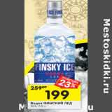 Магазин:Перекрёсток,Скидка:Водка Finsky Ice Lux 40%