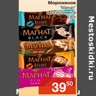 Акция - Мороженое "Магнат"