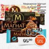 Магазин:Магнолия,Скидка:Мороженое Магнат
в ассортименте
«Инмарко»
73г/74г