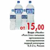 Магазин:Седьмой континент,Скидка:Вода «Nestle» «Pure Live»