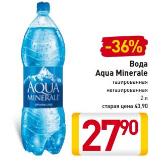 Акция - Вода Aqua Minerale