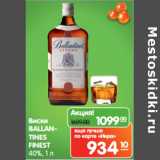 Карусель Акции - Виски
BALLANTINES
FINEST
40%,