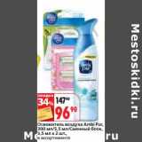 Магазин:Окей,Скидка:Освежитель воздуха Ambi Pur, 30 мл/5,5 мл/Сменный блок, 5,5 мл х 2 шт.