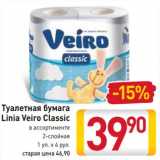 Магазин:Билла,Скидка:Туалетная бумага
Linia Veiro Classic