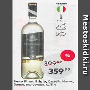 Акция - Вино Pinot Griglo
