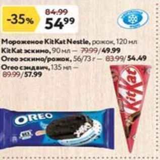 Акция - Мороженое KitKat Nestle