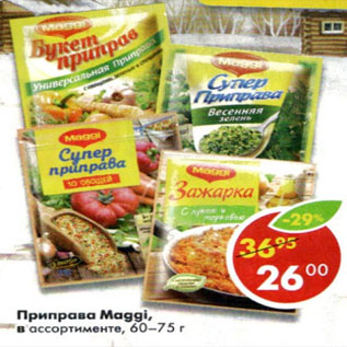 Акция - Приправа Maggi