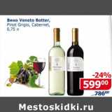 Мой магазин Акции - Вино Veneto Botter, Pinot Grigio, Cabernet 