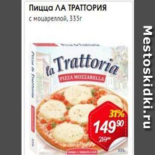 Акция - Пицца ЛА ТРАТТОРИЯ