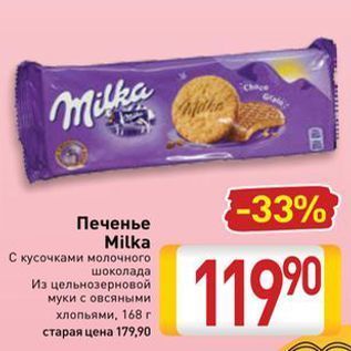 Акция - Печенье Milka