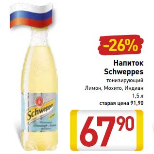 Акция - Напиток Schweppes