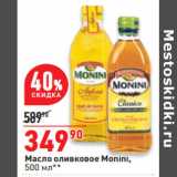 Магазин:Окей,Скидка:Масло оливковое Monini,