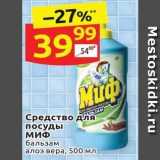 Магазин:Дикси,Скидка:Средство для посуды МИФ 