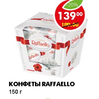 Акция - КОНФЕТЫ RAFAELLO