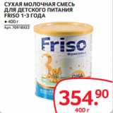 Магазин:Selgros,Скидка:СУХАЯ МОЛОЧНАЯ СМЕСЬ
ДЛЯ ДЕТСКОГО ПИТАНИЯ
FRISO 