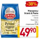 Магазин:Билла,Скидка:Макароны
Grand di Pasta
Спагетти, Пенне, Каватаппи