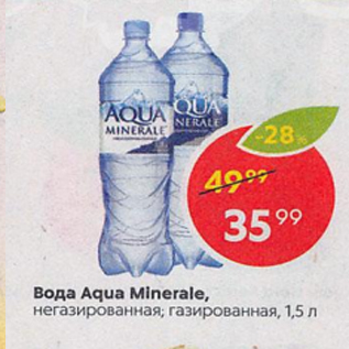 Акция - Вода Aqua Minerale