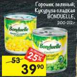 Магазин:Перекрёсток,Скидка:Горошек зеленый / Кукуруза сладкая Bonduelle 