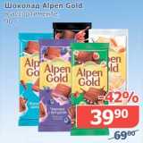 Магазин:Мой магазин,Скидка:Шоколад Alpen Gold 