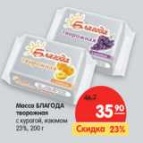 Магазин:Карусель,Скидка:Масса БЛАГОДА
творожная
с курагой, изюмом
23%