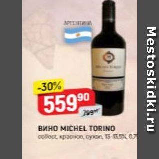 Акция - Вино MICHEL TORINO