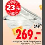 Магазин:Окей,Скидка:КАСТРЮЛЯ GRILL&DROP SYSTEM