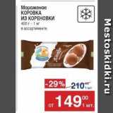 Метро Акции - Мороженое KOPOBKA ИЗ КОРЕНОВКИ 