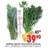 Магазин:Окей,Скидка:Набор пряно-вкусовой зеленый Солнечная сторона