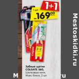 Магазин:Карусель,Скидка:Зубные щетки
COLGATE 360
Шелковые нити,
Макс блеск,
2 шт.