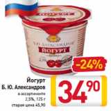 Магазин:Билла,Скидка:Йогурт
Б. Ю. Александров
в ассортименте
 2,5%