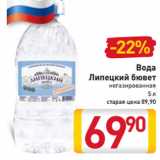 Магазин:Билла,Скидка:Вода
Липецкий бювет
негазированная