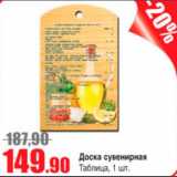 Виктория Акции - доска сувенирная