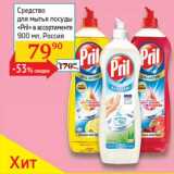 Магазин:Седьмой континент, Наш гипермаркет,Скидка:Средство для мытья посуды «Pril» 