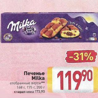 Акция - Печенье Milka