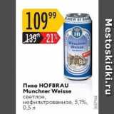 Карусель Акции - Пиво НOFBRAU 