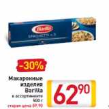 Магазин:Билла,Скидка:Макаронные изделия Barilla