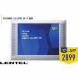 Магазин:Лента,Скидка:Телевизор LED LENTEL 39 LTV 6505