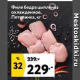 Магазин:Окей супермаркет,Скидка:Филе бедра цыпленка
охлажденное,
Петелинка