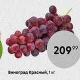 Магазин:Пятёрочка,Скидка:Виноград Красный, 1 кг
