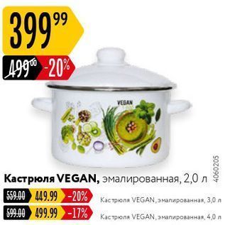 Акция - Кастрюля VEGAN,