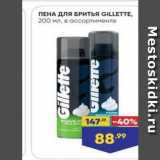 Лента Акции - ПЕНА ДЛЯ БРИТья GILLETTE