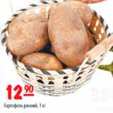 Магазин:Карусель,Скидка:Картофель ранний, 1 кг